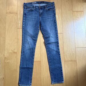 SKINNY CIGARETTE PRIMA JEANS AG Adriano goldshmeid Medium Wash Size 28 Regular